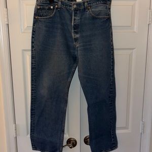 Levi’s 501 Straight fit 100% cotton jeans 36x30